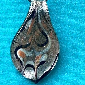 Vintage Art Glass Pendant